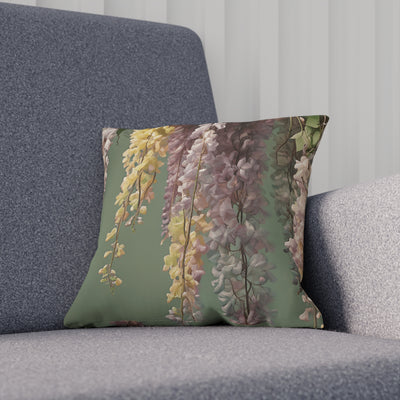 Antique Hazel Wisteria Cushion