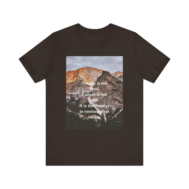 Unisex Jersey Short Sleeve Tee  Empowerment Quote