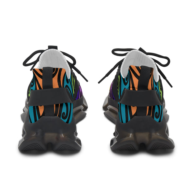 Colorful Koru Women's Mesh Sneakers