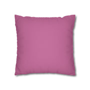 Cute Rabbit in the forest Spun Polyester Square Pillowcase