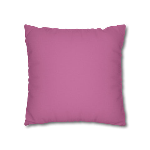 Cute Rabbit in the forest Spun Polyester Square Pillowcase