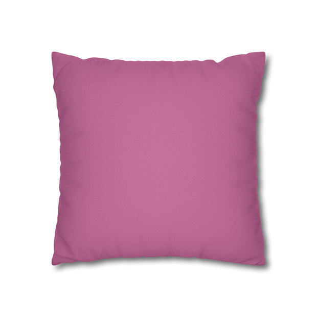 Cute Rabbit in the forest Spun Polyester Square Pillowcase