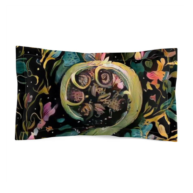 Microfiber Pillow Sham The Most Beautiful Koru Fern