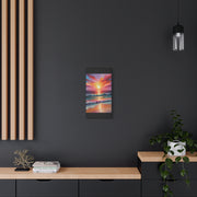 Beautiful Colorful Sunset Oils Classic Canvas