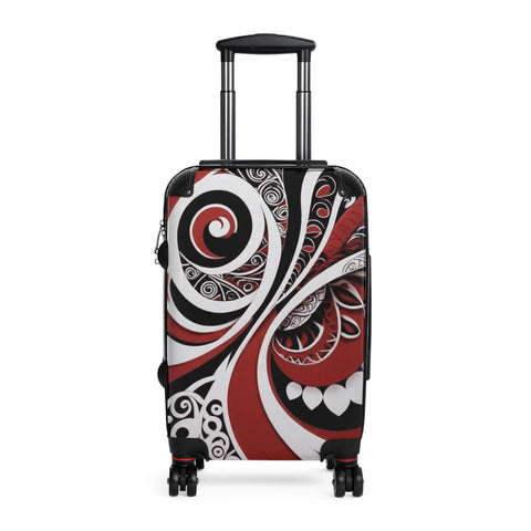 Red Black White Whero Suitcase