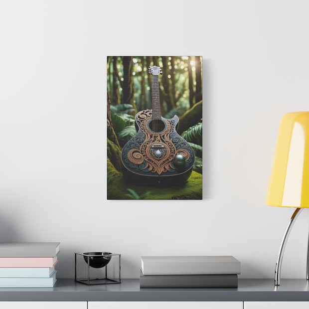 Black Pearl Guitar Classic Canvas
