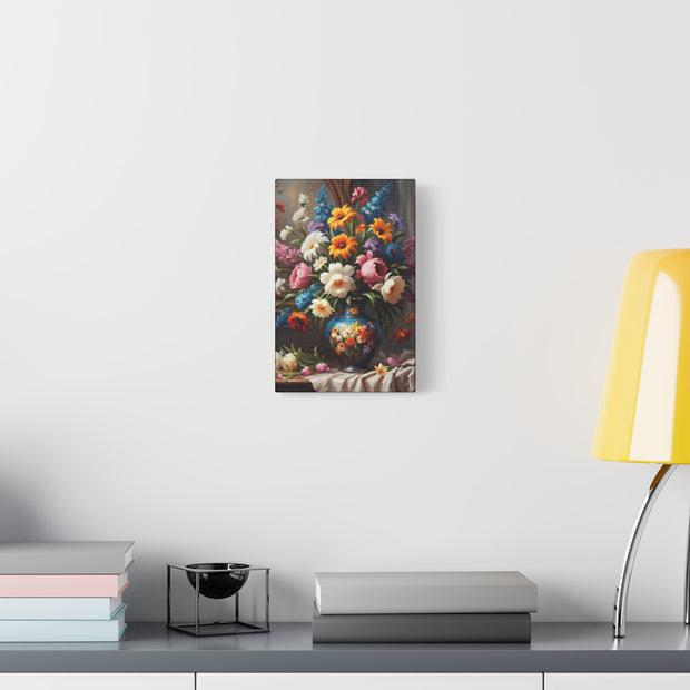 Beautiful Vintage Flowers Classic Canvas