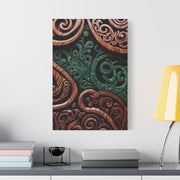 Wood and Jade Pounamu Greenstone Classic Canvas
