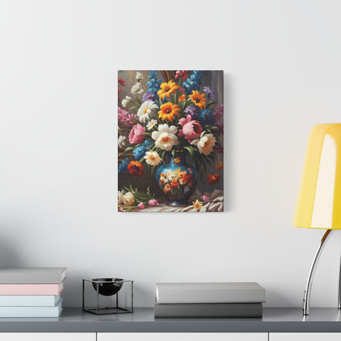 Beautiful Vintage Flowers Classic Canvas