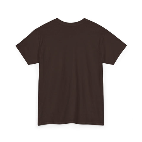 Red and Black Maori Design Mana Unisex Heavy Cotton Tee