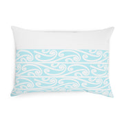 Pastel Aqua Blue Koru Cushion