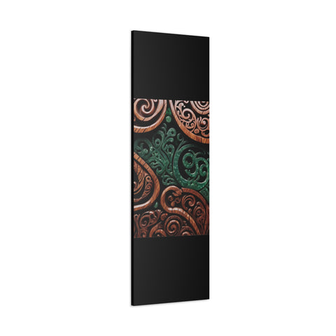 Wood and Jade Pounamu Greenstone Classic Canvas