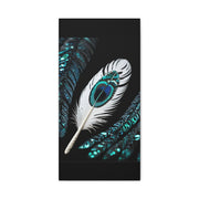 Paua Shell Abalone Feather Classic Canvas