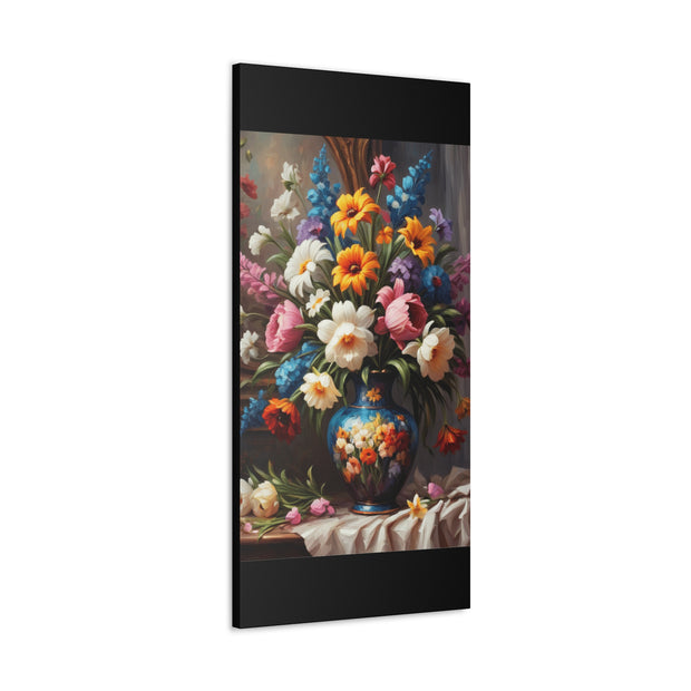 Beautiful Vintage Flowers Classic Canvas