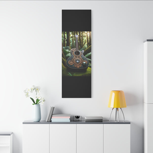 Black Pearl Guitar Classic Canvas