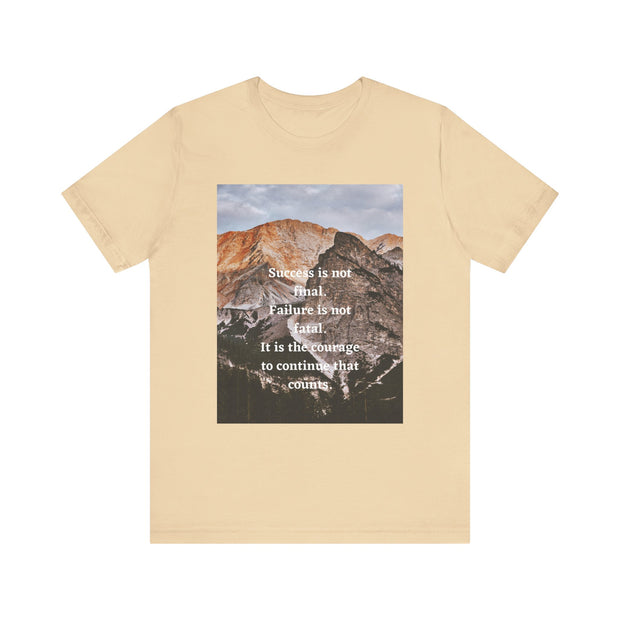 Unisex Jersey Short Sleeve Tee  Empowerment Quote