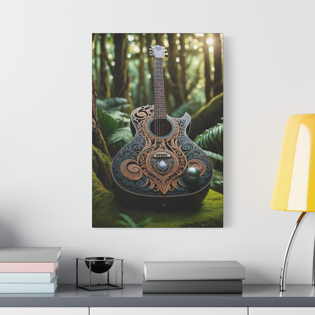 Black Pearl Guitar Classic Canvas