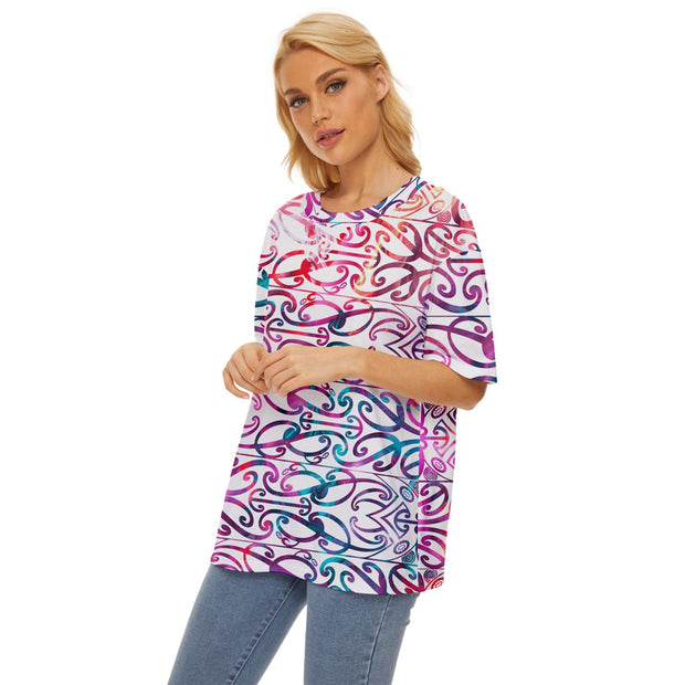 Koru Sunrise Oversized Basic T-Shirt