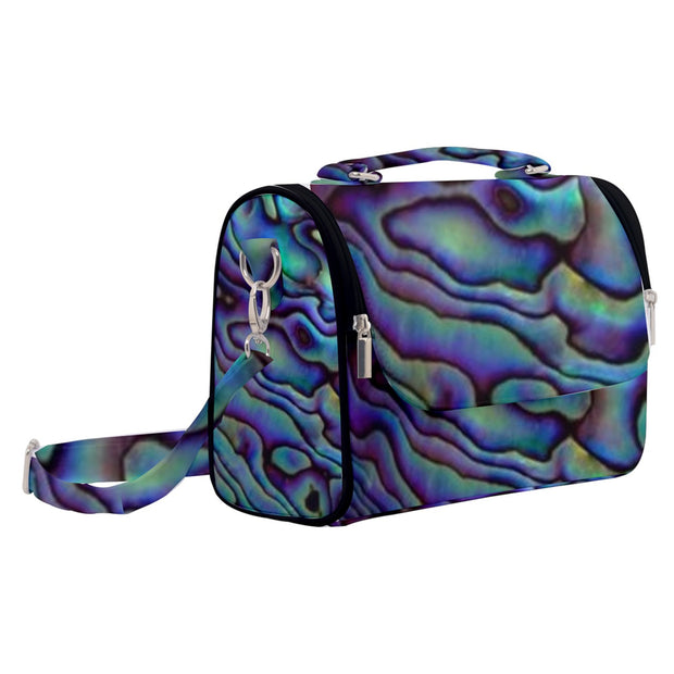 Paua Shell Design Satchel Shoulder Bag