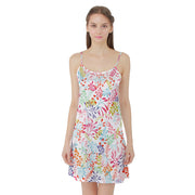 Light Tropical Satin Night Slip