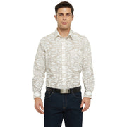 Light Beige Koru Men's Long Sleeve Pocket Shirt