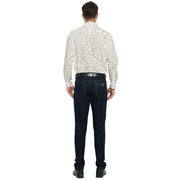 Light Beige Koru Men's Long Sleeve Pocket Shirt