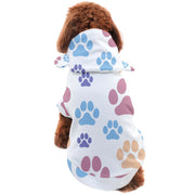Pastel Pet Paws Dog Coat
