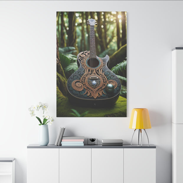 Black Pearl Guitar Classic Canvas