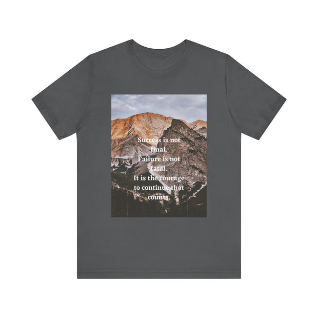 Unisex Jersey Short Sleeve Tee  Empowerment Quote
