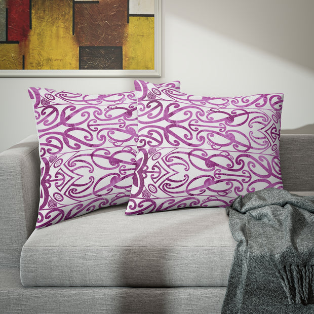 Beautiful Purple Koru Pillow Sham