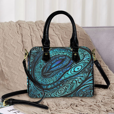 Paua Abalone Designer Handbag
