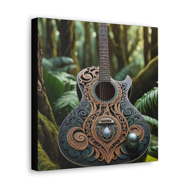 Black Pearl Guitar Classic Canvas