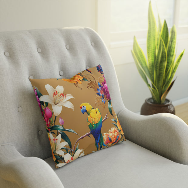 The Golden Garden Cushion