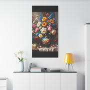 Beautiful Vintage Flowers Classic Canvas