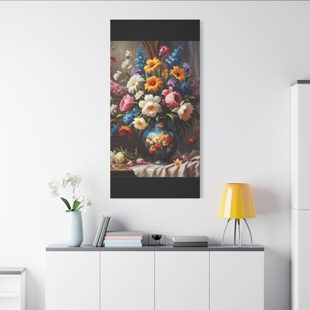 Beautiful Vintage Flowers Classic Canvas