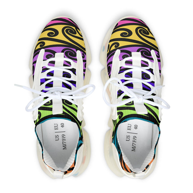 Colorful Koru Women's Mesh Sneakers