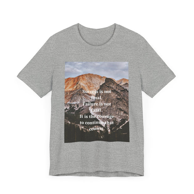 Unisex Jersey Short Sleeve Tee  Empowerment Quote