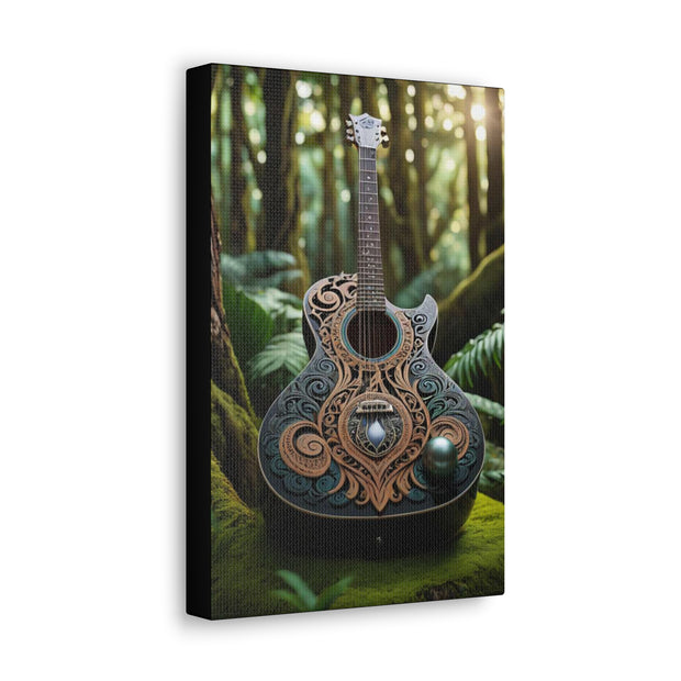 Black Pearl Guitar Classic Canvas