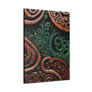Wood and Jade Pounamu Greenstone Classic Canvas