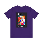 Unisex Jersey Short Sleeve Tee  Art Is Life