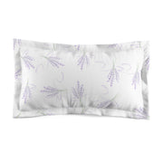 Microfiber Pillow Sham Lavender Lilac Dreams