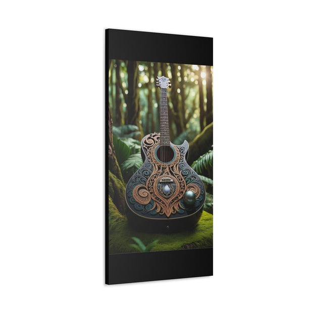 Black Pearl Guitar Classic Canvas