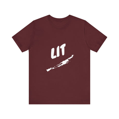 Unisex Jersey Short Sleeve Tee  LIT