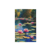 Monet Inspired Waterlily Pond Beach Towels