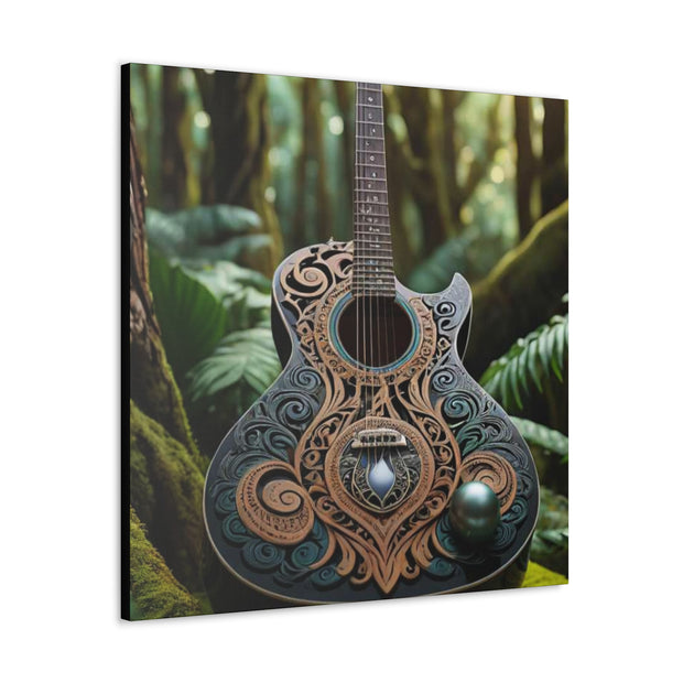 Black Pearl Guitar Classic Canvas