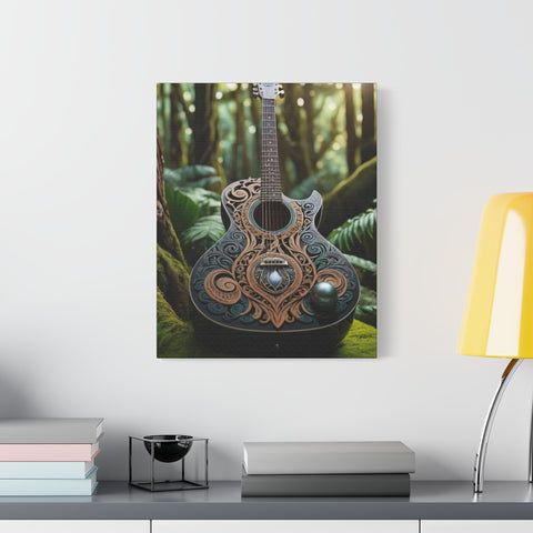 Black Pearl Guitar Classic Canvas
