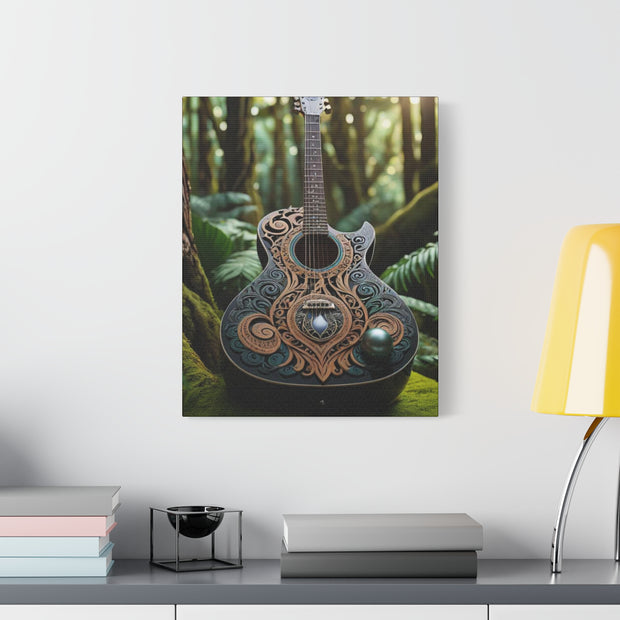 Black Pearl Guitar Classic Canvas