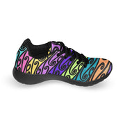 Black Korus Men's Sneakers (Model 020)