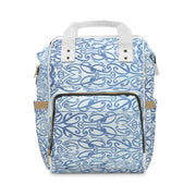 Light Blue Koru Multifunctional Diaper Backpack
