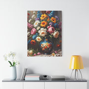 Beautiful Vintage Flowers Classic Canvas